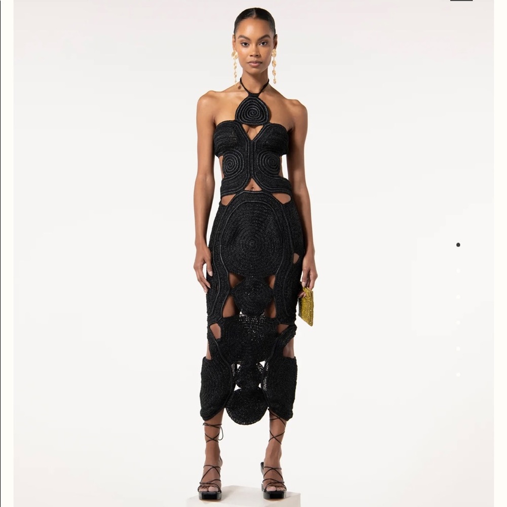 Cultgaia Shenaz crochet dress